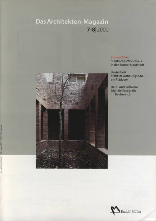 Das Architekten-Magazin 7-8/2000